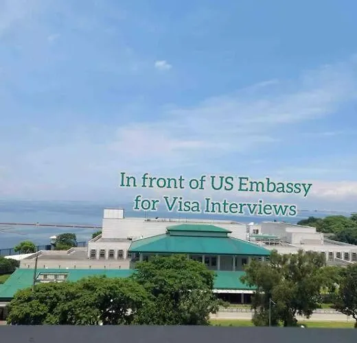 Us Embassy, Cozy Condo, Ermita, Roxas Blvd Апартаменты Манила